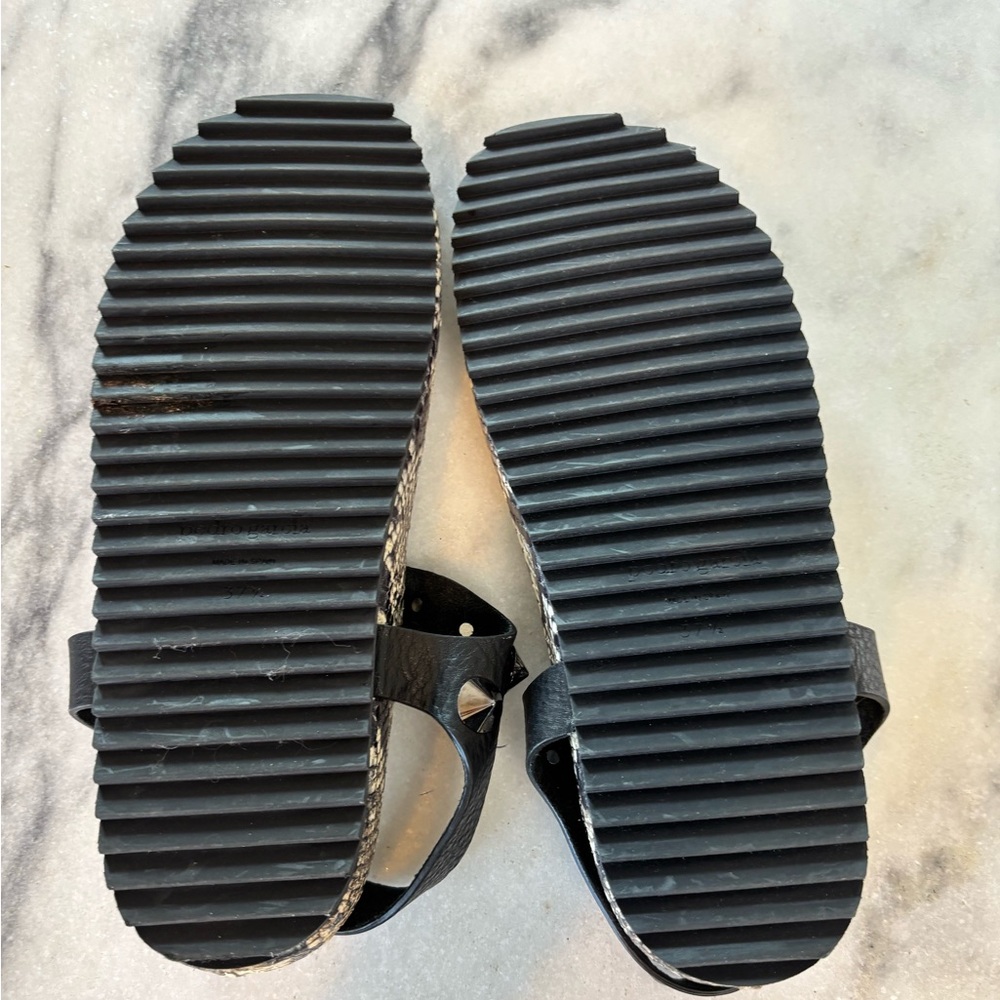 PEDRO GARCIA Athena Studded Thong Sandals Sz 37.5 - Picture 9 of 9
